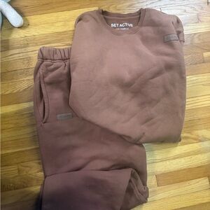 SET Active Terracotta Lounge Set